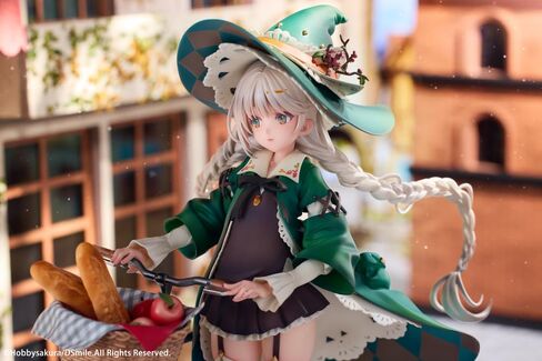 Hobby Sakura Kaido Witch Lily Illustrated by DS Mile, Limited Edition with Bonus Item, Total Height Approx. 9.4 inches (240 mm) (Base Included) PVC and ABS 1/7 Scale Complete Figure in Saudi Arabia