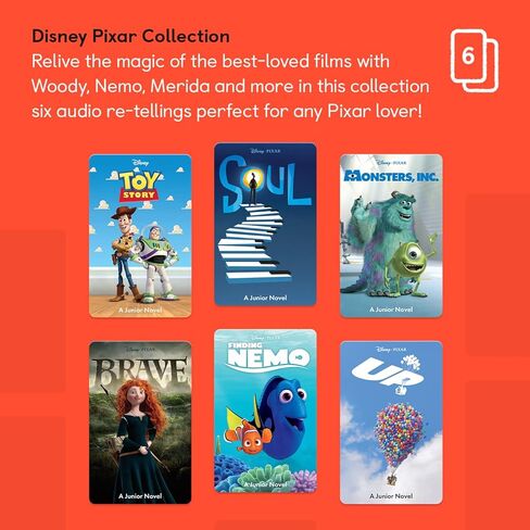 حزمة مشغل YOTO + Disney Classics Vol.1 + مجموعة Disney Pixar Audio + سترة المغامرة وحافظة البطاقات في Blue Bird - مشغل صوت بلوتوث بدون شاشة للأطفال، جهاز سفر الكل في 1 للقصص in Saudi Arabia