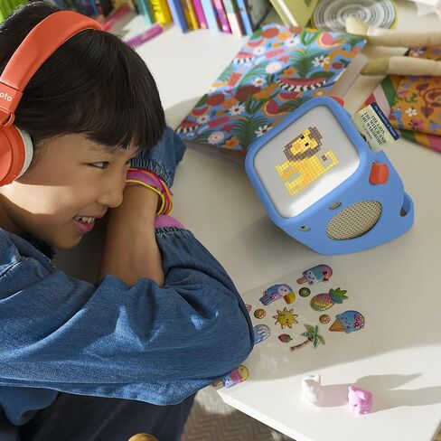 حزمة مشغل YOTO + Disney Classics Vol.1 + مجموعة Disney Pixar Audio + سترة المغامرة وحافظة البطاقات في Blue Bird - مشغل صوت بلوتوث بدون شاشة للأطفال، جهاز سفر الكل في 1 للقصص in Saudi Arabia