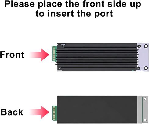 بطاقة محول PCIe 5.0 x4 إلى E1.S / E3.S SSD، تدعم القرص الصلب EDSFF SFF-TA-1002، متوافق مع PCIe 5.0/4.0/3.0 مرة أخرى، دعامة كاملة الارتفاع متضمنة in Kuwait