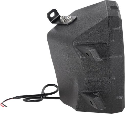 Rockville Bundle: Pair RM-PREMIUM-65 Black 6.5" 600w Marine Boat Speakers - Crisp Sound! Bundle with RockZR v2 2014-2023 Polaris RZR Front Kick Panel 6.5" Speaker Pods (2 Items) in Saudi Arabia