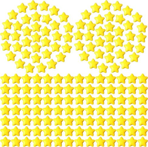 100 Pieces Yellow Star Stress Balls, 2 Inch Mini Star Shaped Foam Ball Stress Reliever Toy for Party Bag Fillers, Birthday Party Gift in Saudi Arabia