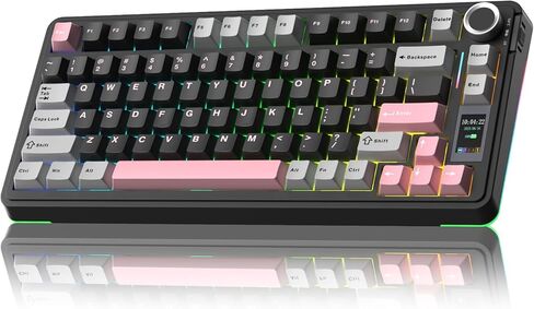 AULA Wireless Keyboard and Mouse Combo, S75 Pro Mechanical Keyboard SC680 Wireless Mouse in Saudi Arabia