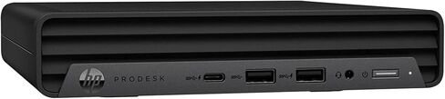 كمبيوتر HP ProDesk 600 G6 Tiny Desktop كمبيوتر صغير، Intel Core i5-10th، ذاكرة وصول عشوائي 16 جيجابايت، 256 جيجابايت SSD، لوحة مفاتيح وماوس، واي فاي، دعم 4K، Windows 11 Pro Home Office Desktop (متجدد) in Saudi Arabia