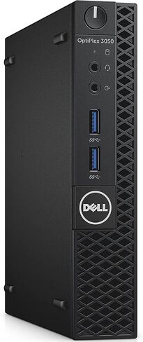 Dell OptiPlex 3050 Mini PC Desktop, Intel Core i5-7500T, 8GB RAM, 256GB SSD, RGB Keyboard, Windows 11 Pro, 3050 Micro Computer (Renewed) in Saudi Arabia