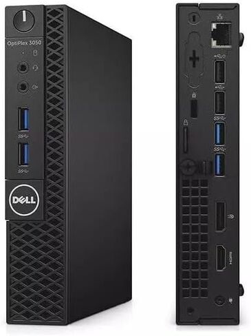 Dell OptiPlex 3050 Mini PC Desktop, Intel Core i5-7500T, 8GB RAM, 256GB SSD, RGB Keyboard, Windows 11 Pro, 3050 Micro Computer (Renewed) in Saudi Arabia
