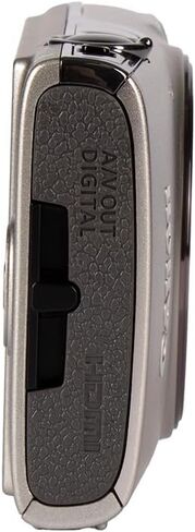 Canon PowerShot ELPH 360 HS A Digital Camera (Silver) (7283C001) + 64GB Memory Card + Case + Card Reader + Flex Tripod + Memory Wallet + Cap Keeper + Cleaning Kit in Saudi Arabia