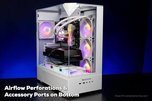 iBUYPOWER Element Gaming PC Desktop Computer AMD Ryzen 7 7800X3D CPU, AMD Radeon RX 9070XT 16GB GPU, 32GB DDR5 RGB 5200MHz RAM, 2TB NVMe SSD, Windows 11 Home, Gamer Keyboard and Mouse - EWA7R97XT01 in Saudi Arabia