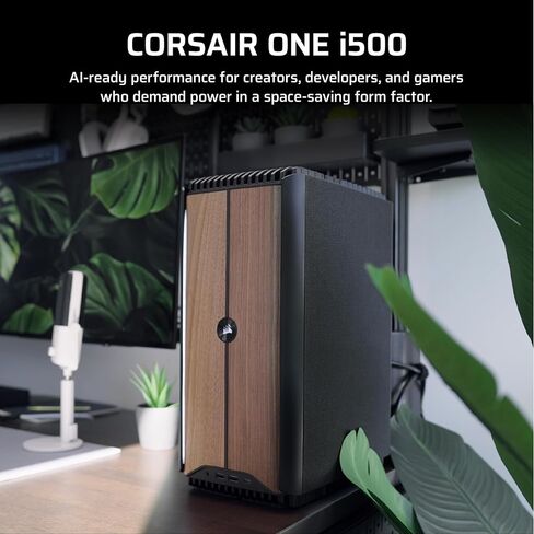 كمبيوتر الألعاب Corsair ONE i500 - وحدة المعالجة المركزية Intel® Core™ i9 14900F المبردة بالسوائل - وحدة معالجة الرسومات NVIDIA® GeForce RTX™ 5070 المبردة بالسوائل - ذاكرة Vengeance DDR5 بسعة 32 جيجابايت - محرك أقراص M.2 SSD سعة 1 تيرابايت - خشب داكن in Saudi Arabia