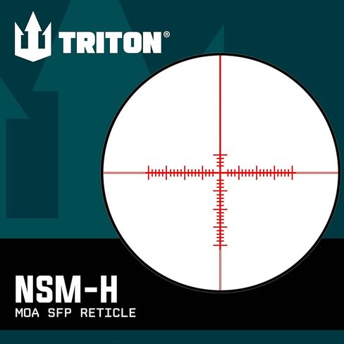 Triton Nexus 6-24x50 AO Second Focal Plane SFP Adjustable Objective High Power Variable Optic Rifle Scope in Saudi Arabia