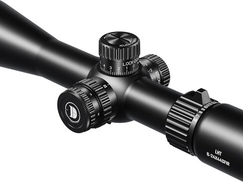 نطاق البندقية LHT 6-24X44SFIR - أنبوب المستوى البؤري الأول 30 مم، إضاءة حمراء (6 مستويات)، شبكاني 1/4 MOA، مقاوم للماء ومضاد للضباب، خفيف الوزن للصيد من مسافة قريبة in Kuwait