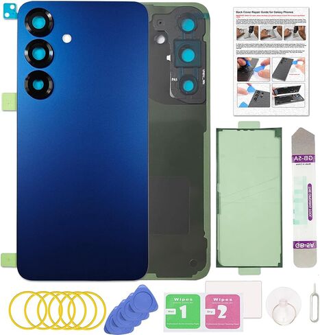Compatible with Galaxy S25 Back Cover, Replacement Back Housing with Repair Tool Kit & Guide, Coral Red in Saudi Arabia