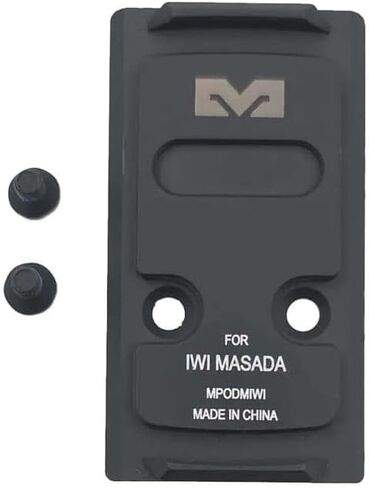 Meprolight MPO PRO-F Direct Mount Plate - Pistol Optic Plate, 6061-T6 Aluminum, Direct Side-to-Optic Mounting, IWI MASADA in Saudi Arabia