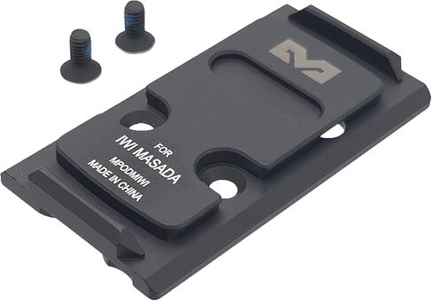 Meprolight MPO PRO-F Direct Mount Plate - Pistol Optic Plate, 6061-T6 Aluminum, Direct Side-to-Optic Mounting, IWI MASADA in Saudi Arabia