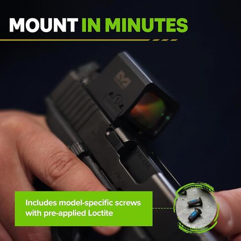 Meprolight MPO PRO-F Direct Mount Plate - Pistol Optic Plate, 6061-T6 Aluminum, Direct Side-to-Optic Mounting, IWI MASADA in Saudi Arabia