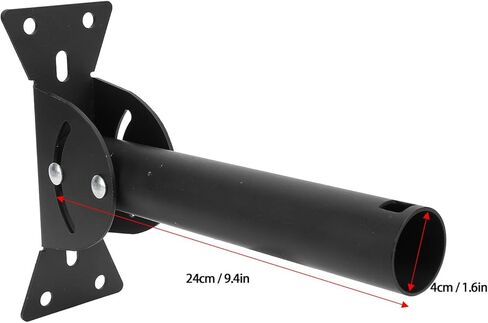 Stainless Steel Adjustable Antenna Mount Pole for Wall, Eave & Roof – Heavy-Duty Outdoor Antenna Bracket with Simple Installation (Straight, 1.25" OD) in Saudi Arabia