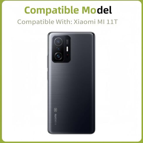 for Xiaomi MI 11T Battery Back Cover（Black）+Glue in Saudi Arabia