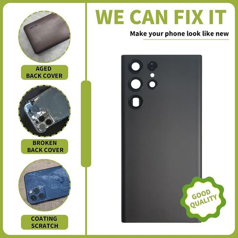 for Xiaomi MI 11T Battery Back Cover（Black）+Glue in Saudi Arabia