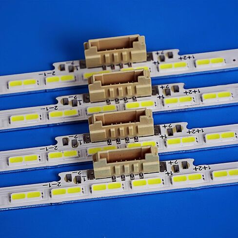 4 قطع شرائط إضاءة خلفية LED لتلفزيون 85 بوصة BN96-52592A 85AU8K 85AUBK UN85AU8000FXZA UN85AU800DFXZA UN85AU7980F UN85AU8000F UN85AU7000F UN85AU7980FXZA LM4-01047A/C in Kuwait