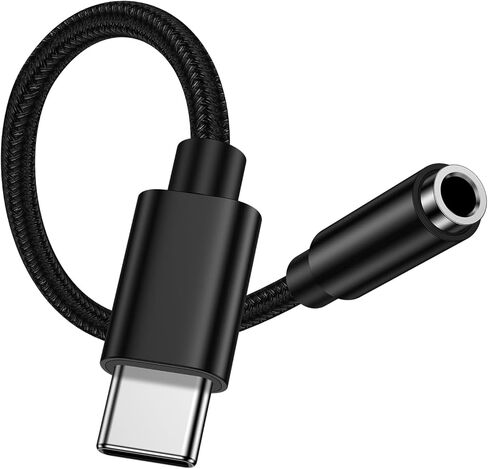 محول صوت USB C إلى 3.5 ملم من سامسونج من النوع C إلى محول مقبس سماعة الرأس كابل Aux Dongle لهاتف Samsung Galaxy S26 Ultra S26+ S26 S25 Ultra S25 FE Edge S25+ A37 A57 A17 A16 5G A36 A26 A56 S24 S23 S22 S21 in Saudi Arabia