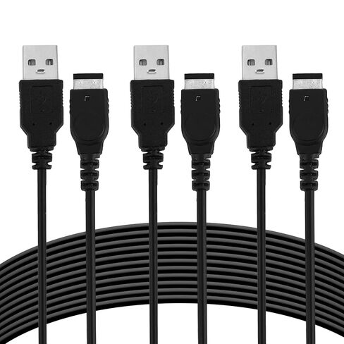 3pcs Charger Cable for Gameboy Advance SP, 120cm/3.94 Feet USB DS Charging Cord Replacement Power Wiring Compatible with Gameboy Advance SP Charger in Saudi Arabia