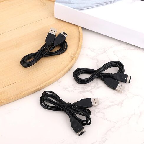 3pcs Charger Cable for Gameboy Advance SP, 120cm/3.94 Feet USB DS Charging Cord Replacement Power Wiring Compatible with Gameboy Advance SP Charger in Saudi Arabia