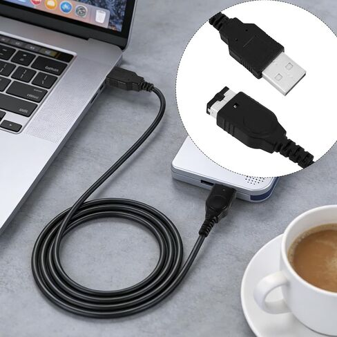 3pcs Charger Cable for Gameboy Advance SP, 120cm/3.94 Feet USB DS Charging Cord Replacement Power Wiring Compatible with Gameboy Advance SP Charger in Saudi Arabia