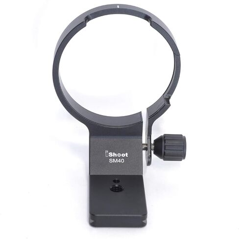 iShoot Tripod Mount Ring, 82mm Metal Lens Collar Bracket Compatible with Sigma 40mm f/1.4 DG HSM Art Lens (Compatible with Canon, Nikon, Sony FE Mount), Built-in Arca-Swiss Type Quick Release Plate in Saudi Arabia