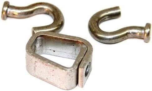 20 MB Crunch Proof in-Line Stake Swivels Trapping Supplies 20 Set Pack USA Made in Saudi Arabia