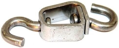20 MB Crunch Proof in-Line Stake Swivels Trapping Supplies 20 Set Pack USA Made in Saudi Arabia