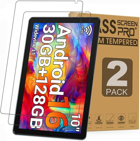 2 Pack Screen Protector for Urao X109 Tablet 10.1 Inch,Tempered Glass Film Guard for Urao X109 10.1" Android 16 Tablets 2026 in Saudi Arabia