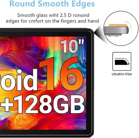 2 Pack Screen Protector for Urao X109 Tablet 10.1 Inch,Tempered Glass Film Guard for Urao X109 10.1" Android 16 Tablets 2026 in Saudi Arabia
