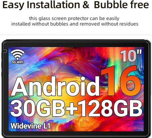 2 Pack Screen Protector for Urao X109 Tablet 10.1 Inch,Tempered Glass Film Guard for Urao X109 10.1" Android 16 Tablets 2026 in Saudi Arabia