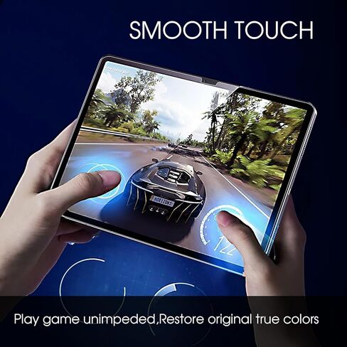 Screen Protector for iPad Pro 13 inch M4 2024 M5 2025 7th 8th Generation, 2 Packs 9H Tempered Glass Film, Protective Film, Ultra HD Clear, Anti-Fingerprint, Bubble-Free in Saudi Arabia