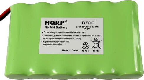 بطارية احتياطية عالية السعة بقدرة 2100 مللي أمبير في الساعة HQRP تعمل مع سلسلة Ademco Honeywell LYNXR-2، وLYNXR-I، ونظام الأمان LYNXR-ISIA in Kuwait