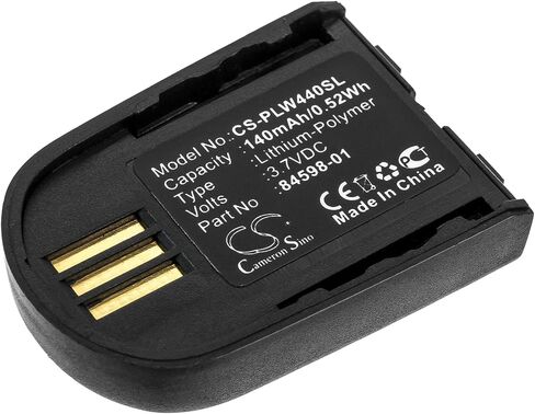 بطارية بديلة لـ Savi W440 WH500A Savi 740 Savi W745 Savi W740-M Savi 440 Savi W740 Savi WH500 Savi W440-M Savi 86507-01، PA-PL009 84598-01 82742-01 204755-01 بطارية 140 مللي أمبير في الساعة in Saudi Arabia