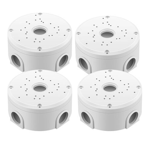 8 Pack Security Camera Junction Box Outdoor-ABS Universal Security Camera Mount Bracket for IP Camera in Saudi Arabia