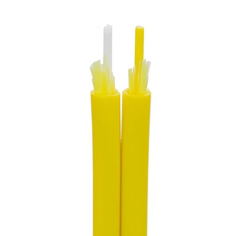 COMZON Bulk Zipcord Fiber Optic Cable, Singlemode, Duplex, 9/125, Yellow, Riser Rated, Spool, 1000 Foot in Saudi Arabia