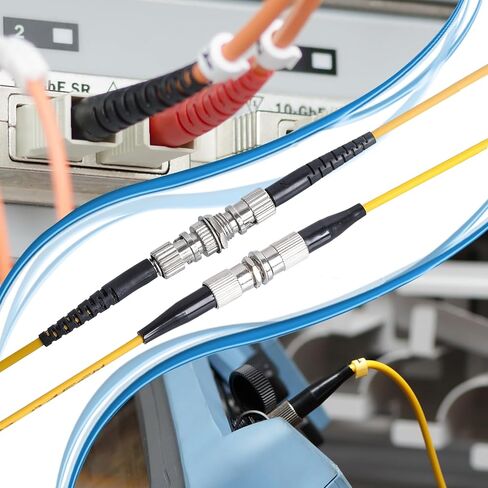 50 حزمة من مجموعة محولات الألياف الضوئية، LC، ST، FC، SC/UPC، SC/APC مجموعة وصلات الألياف الضوئية البسيطة لتمديد كابلات الإنترنت من الألياف أو تمديد الكابلات الضوئية in Kuwait