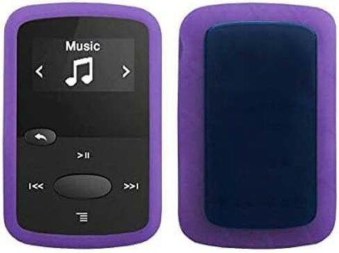 غطاء حماية من جل مطاط السيليكون الناعم متوافق مع Sandisk Sansa Clip Jam (SDMX26) (أصفر) in Kuwait
