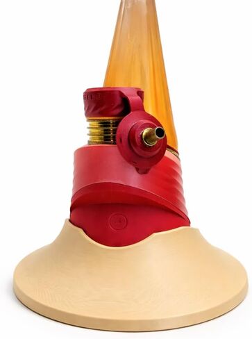 Click-On Stand for Puffco Peak Pro, Secure Stabilizing Base — Prevent Spills, Broken Glass, Tipped Devices, 4" Wide, Black, New Peak Pro in Saudi Arabia