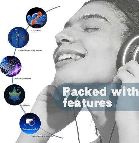 Luxsin X9 Desktop DAC & Headphone Amplifier, AK4191+AK4499EX, HP-EQ, Crossfeed, DSD512 PCM 768kHz/32Bit, APP/Web UI Wireless Control, with Remote Controller in Saudi Arabia