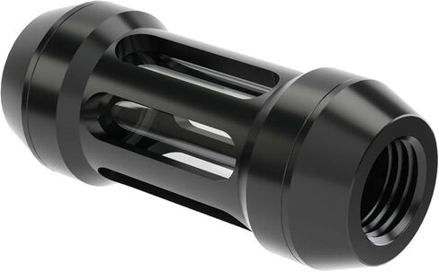Barrow G1/4" PC Water Cooling Filter, Female to Female Quartz Glass Inline Filter, Water Cooler Connector Fittings Safe Reliable, Black in Saudi Arabia