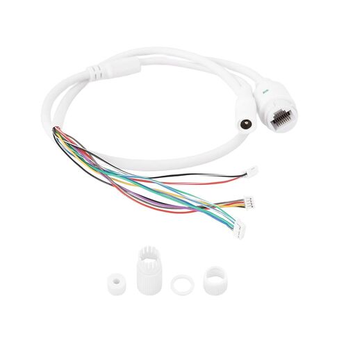 Create idea 11Pin POE IP Network Cable PCB Module POE Adapter Cable, RJ45 Female/DC Male Waterproof Cable Suitable for IP Camera, CCTV, Network in Saudi Arabia