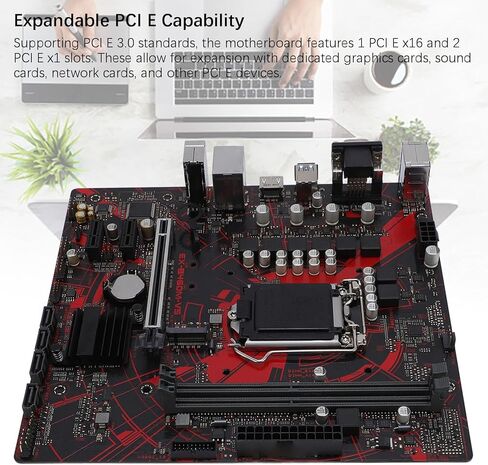 اللوحة الأم EX B460M V5، اللوحة الأم للكمبيوتر المكتبي M ATX DDR4 مع RTL8111H Gigabit LAN وصوت ALC887 7.1 قناة، لمعالجات وحدة المعالجة المركزية 1200 الجيل العاشر الأساسية 14 نانومتر in Saudi Arabia
