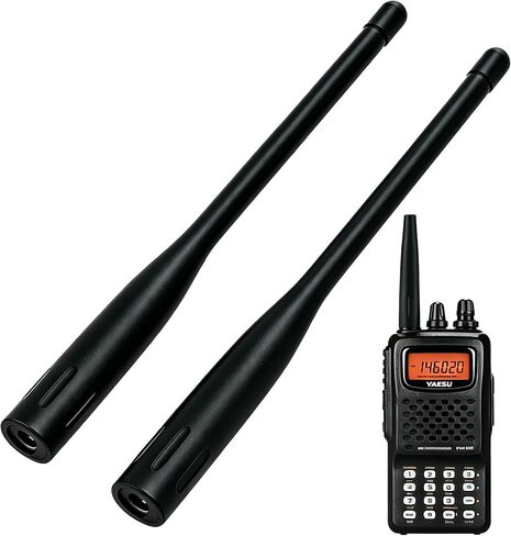 2 Pack Yaesu FT-60R FT-3R FT-5R A90 YHA-66 Radios Antenna, Replacement VHF UHF 136-174MHz/400-470MHz Dual Band Standard Antenna in Saudi Arabia