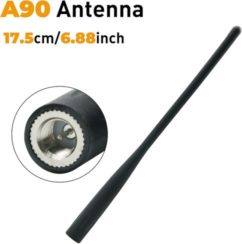 2 Pack Yaesu FT-60R FT-3R FT-5R A90 YHA-66 Radios Antenna, Replacement VHF UHF 136-174MHz/400-470MHz Dual Band Standard Antenna in Saudi Arabia