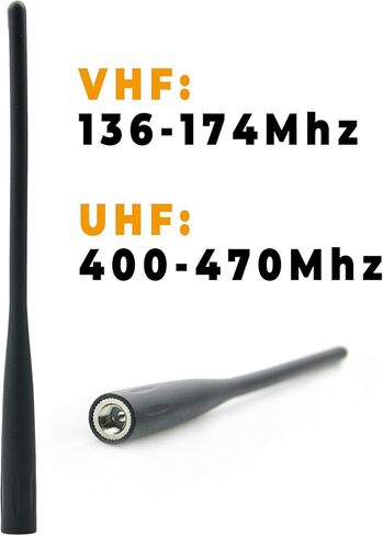 2 Pack Yaesu FT-60R FT-3R FT-5R A90 YHA-66 Radios Antenna, Replacement VHF UHF 136-174MHz/400-470MHz Dual Band Standard Antenna in Saudi Arabia