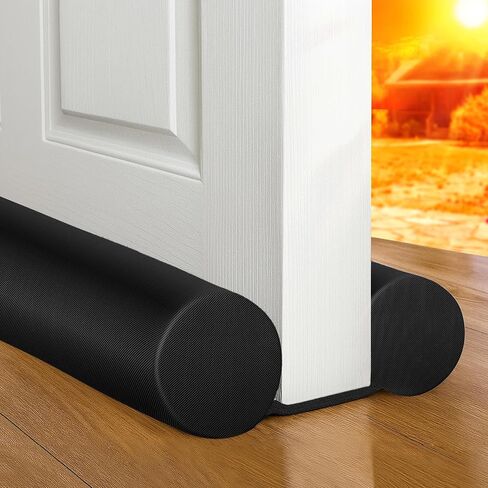 MAXTID Small Size Door Draft Stopper 30" Door Draft Blocker for Bedroom Doors Fits to 1" Door Gap in Kuwait