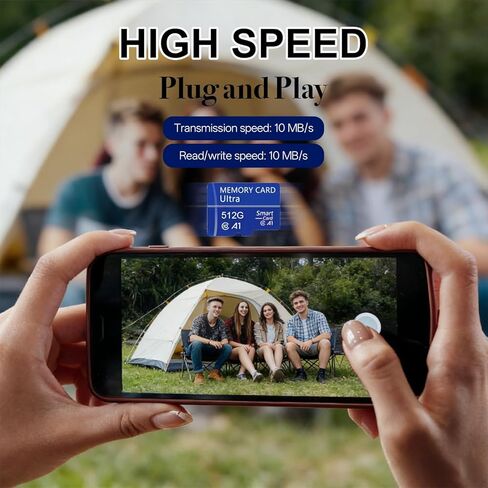 256GB Micro SD Card, Japanese Precision Manufacturing 4K Camera Pro, A2 V30 for Smartphone, Gopro, Action Cams, 4K UHD Video Recording, R/W up to 30/30 MB/s, with Adapter(Blue) in Saudi Arabia